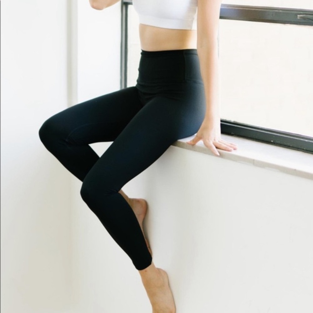 Zyia Black Ascend High Rise Full Length Leggings 2